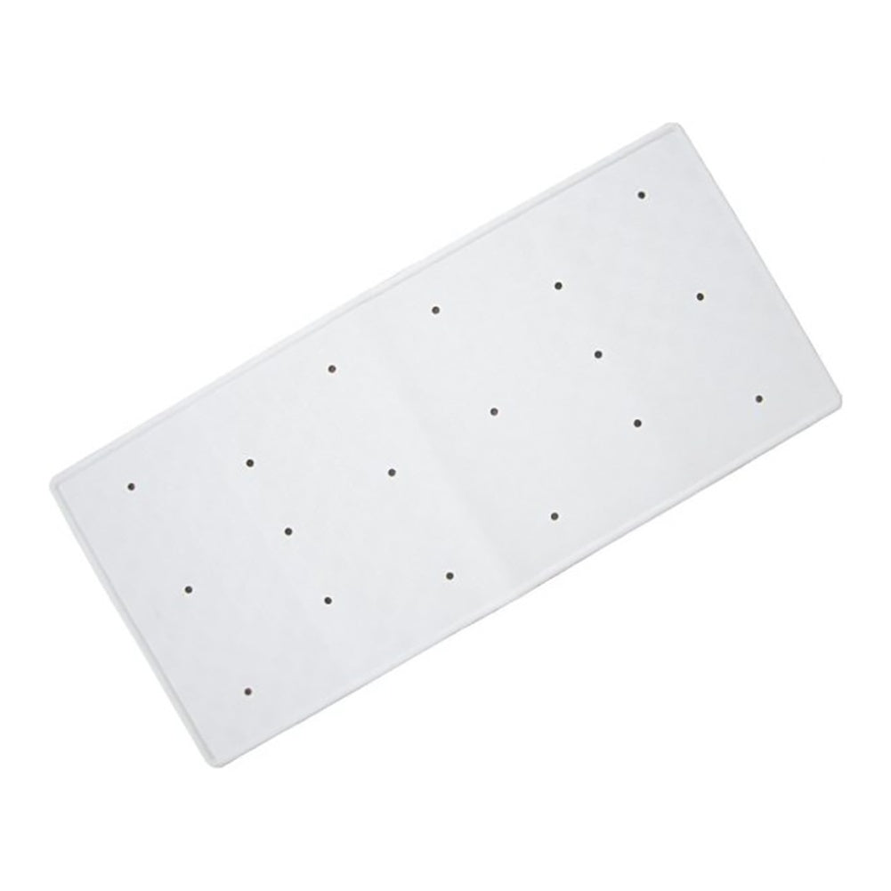 White - Back - Blue Canyon Rubber Bath Mat