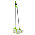 White-Green - Front - SupaHome Dustpan and Brush