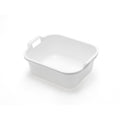 White - Front - Addis Rectangular Washing Up Bowl