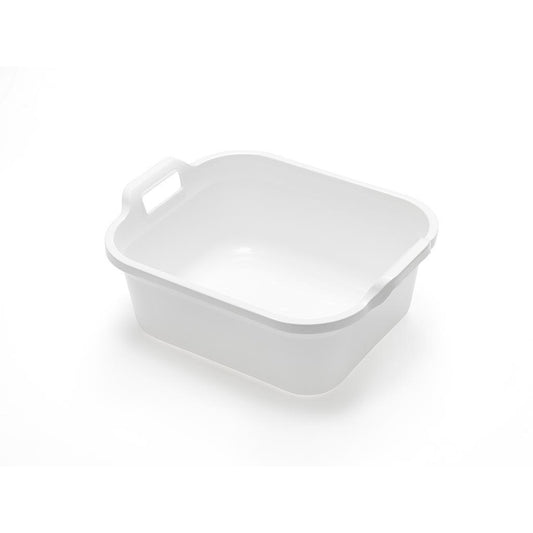 White - Front - Addis Rectangular Washing Up Bowl