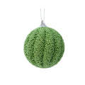 Mistletoe Green - Front - Kaemingk Foam Glitter Bauble