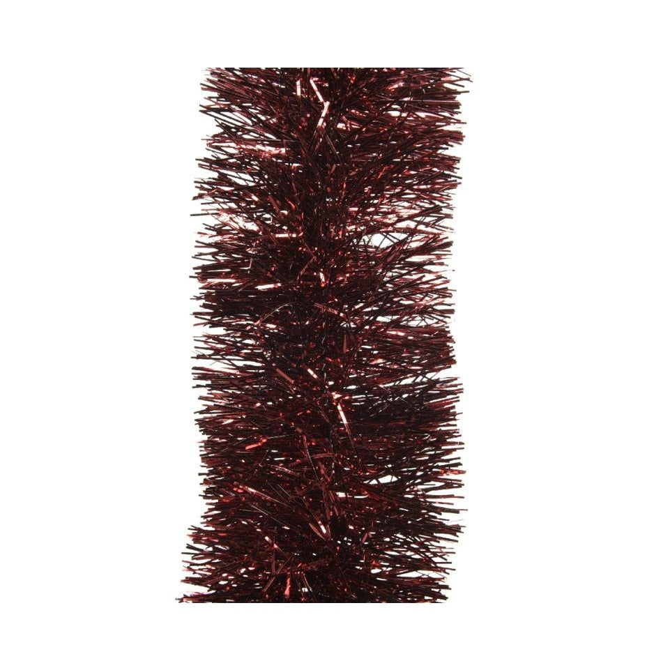 Oxblood - Front - Kaemingk Tinsel Shiny Garland