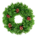 Green-Red - Front - Premier Christmas Berries & Cones Wreath