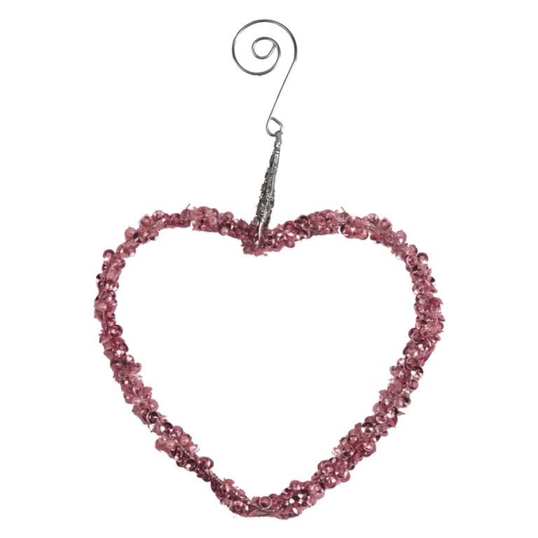 Blush - Front - Davies Products Heart Hanger