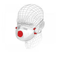 White-Red - Front - Vitrex Unisex Adult Multi-Purpose Respirator Mask With Filter