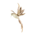 Gold - Back - Premier Sequin Hummingbird Christmas Decoration