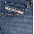 Blue - Side - Diesel Mens D-Strukt Jeans