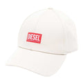 White - Front - Diesel Unisex Adult Patch Logo Baseball Cap