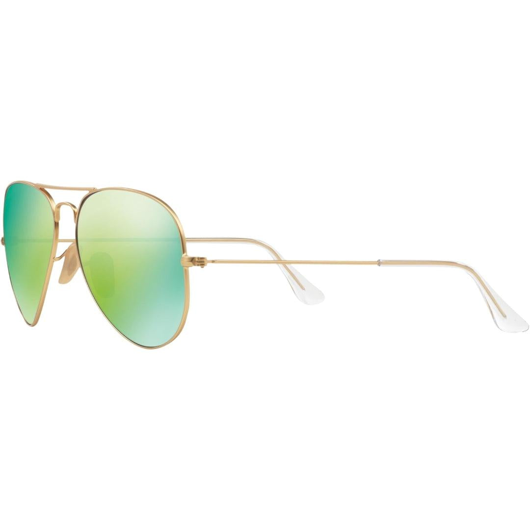 Green-Gold - Back - Ray-Ban Unisex Adult Pilot Sunglasses