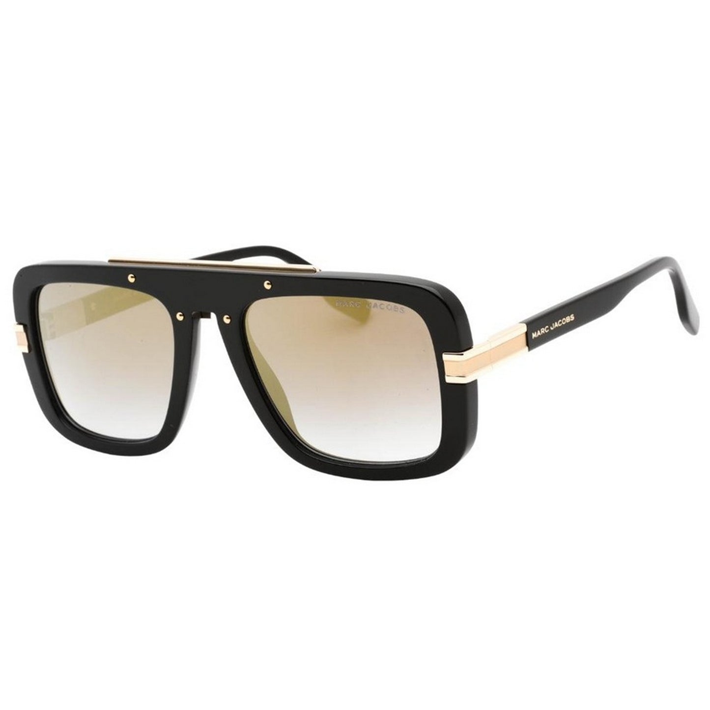 Gold - Back - Marc Jacobs Mens Navigator Sunglasses