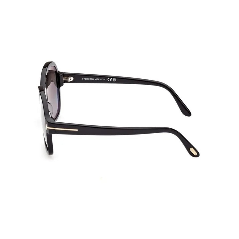 Black - Side - Tom Ford Womens-Ladies Hanley Sunglasses