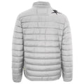 White - Back - Plein Sport Unisex Adult Logo Padded Jacket