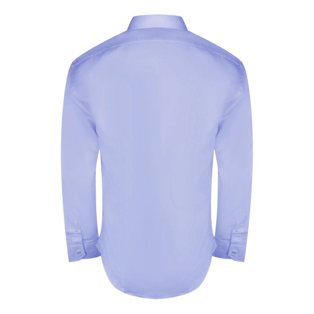 Light Blue - Back - Aquascutum Mens Plain Long-Sleeved Shirt