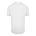 White - Front - Cavalli Class Mens Circle Logo Polo Shirt
