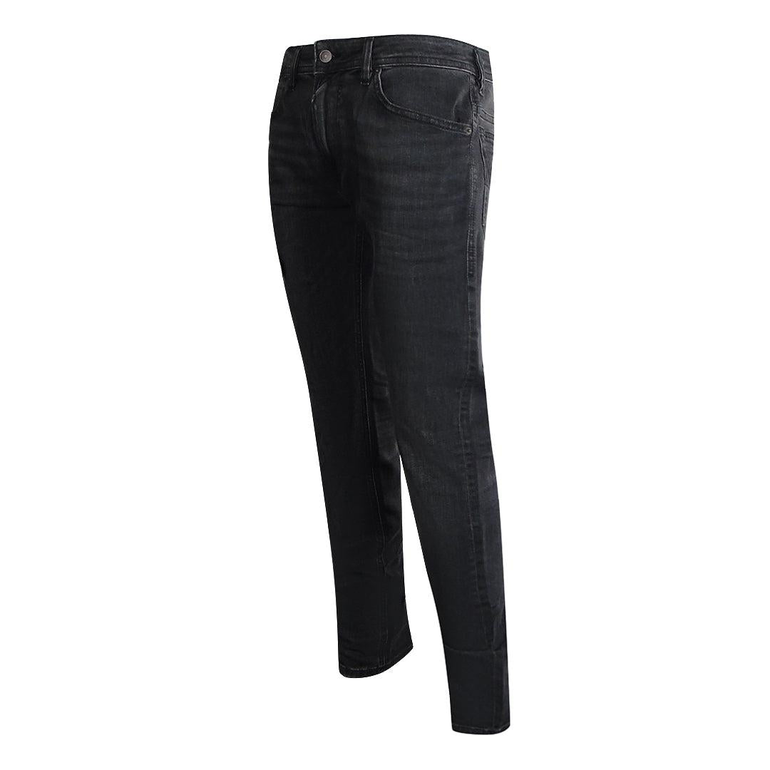 Grey - Side - Diesel Mens Tepphar-X Denim Jeans