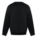 Black - Back - Cavalli Class Mens Leopard Print Logo Sweatshirt