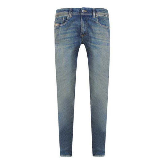 Blue - Front - Diesel Mens 1979 Sleenker Jeans
