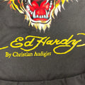 Black - Side - Ed Hardy Childrens-Kids Backpack
