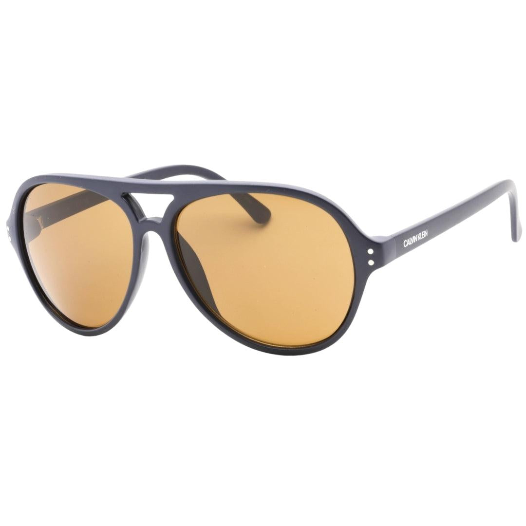 Navy-Black - Back - Calvin Klein Mens Gradient Sunglasses