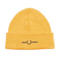Golden - Front - Fred Perry Unisex Adult Graphic Logo Beanie