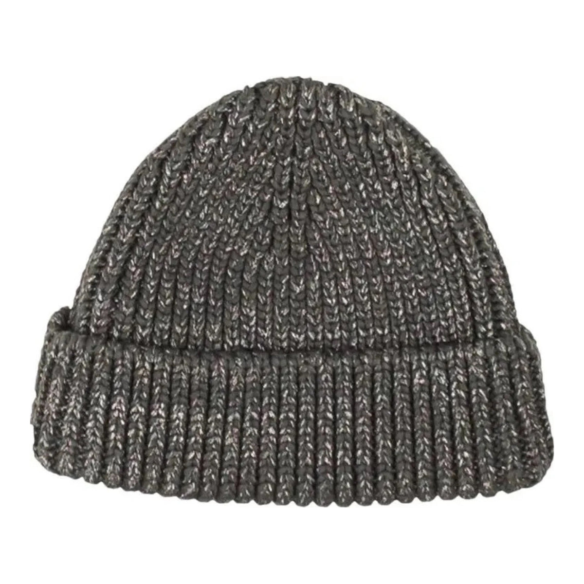 Grey - Back - Off White Unisex Adult Hand Off Logo Beanie