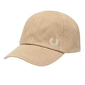 Stone - Front - Fred Perry Classic Logo Cap