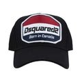 Black - Front - DSquared2 Born In Canada Logo Cap