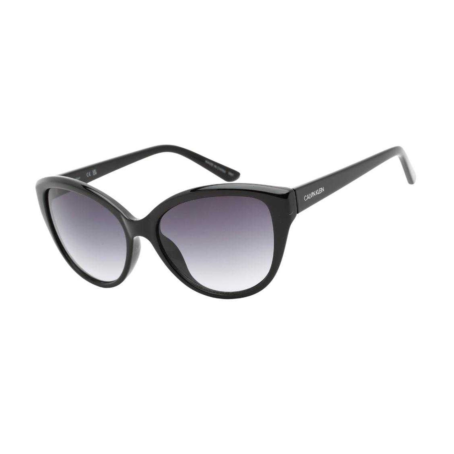 Black - Back - Calvin Klein Womens-Ladies Cat Eye Sunglasses