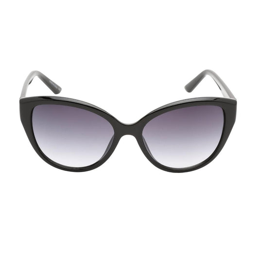 Black - Front - Calvin Klein Womens-Ladies Cat Eye Sunglasses