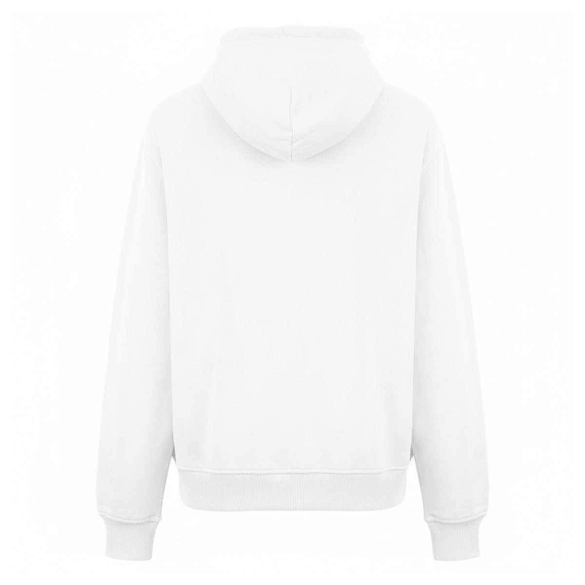 Bright White - Back - Diesel Mens Monotone Logo Hoodie