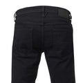 Black - Side - Diesel Mens Larkee-X Straight Jeans
