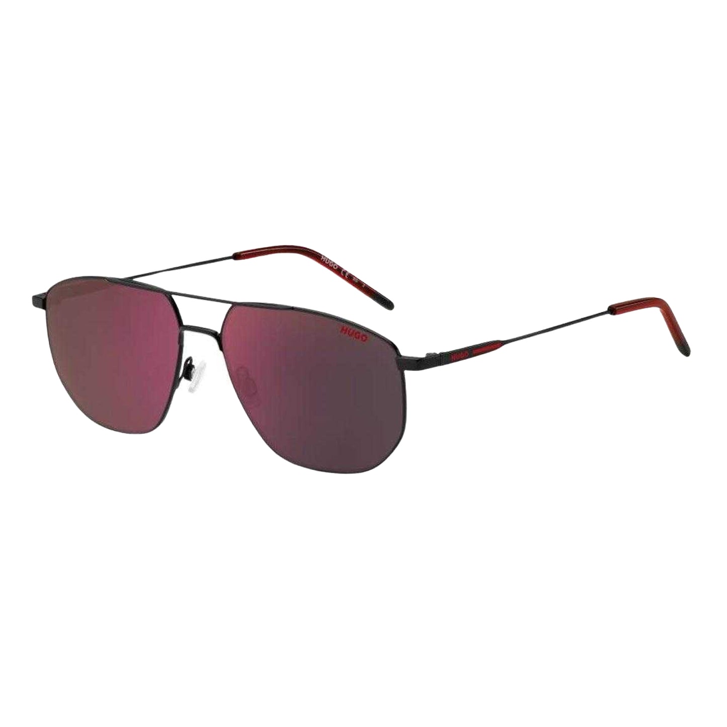 Black - Back - Hugo Boss Mens Matte Sunglasses