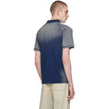 Blue - Back - Diesel Mens Rasmith Faded Polo Shirt