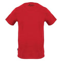 Red - Back - Aquascutum Mens Aldis Shield Logo T-Shirt
