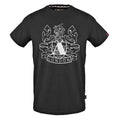Black - Front - Aquascutum Mens Aldis Shield Logo T-Shirt