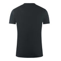 Black - Back - Aquascutum Mens London Aldis Logo T-Shirt
