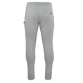 Grey - Back - Aquascutum Mens Logo Jogging Bottoms