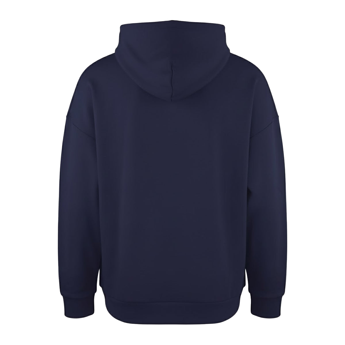 Navy - Back - Plein Sport Mens Large Logo Full Zip Hoodie