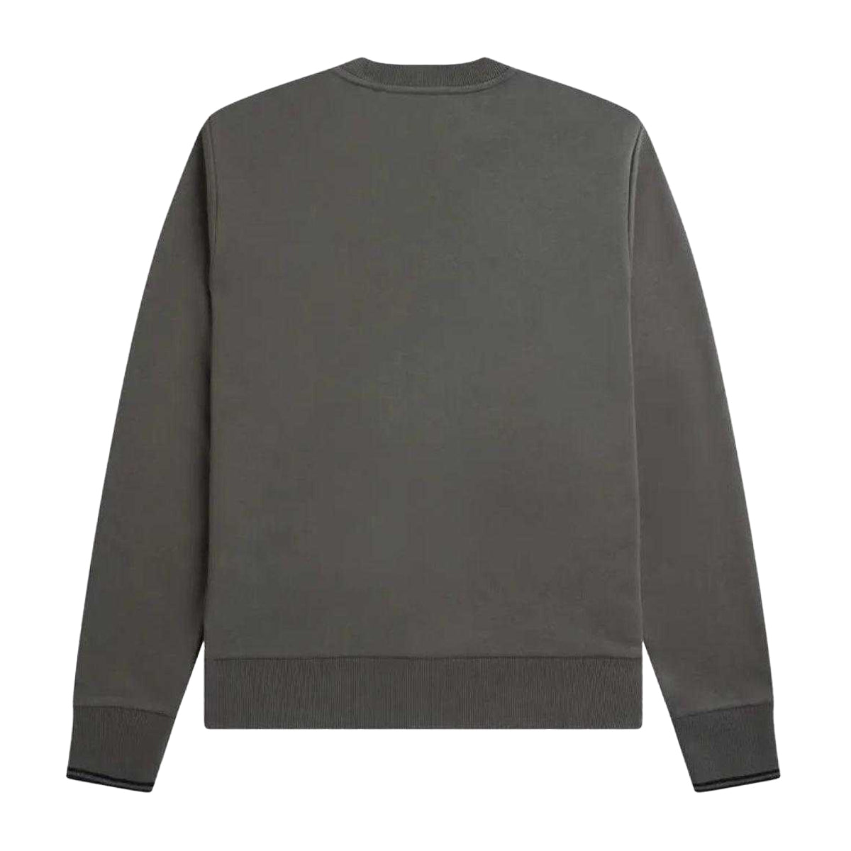 Gunmetal Grey - Back - Fred Perry Unisex Adult Crew Neck Sweatshirt