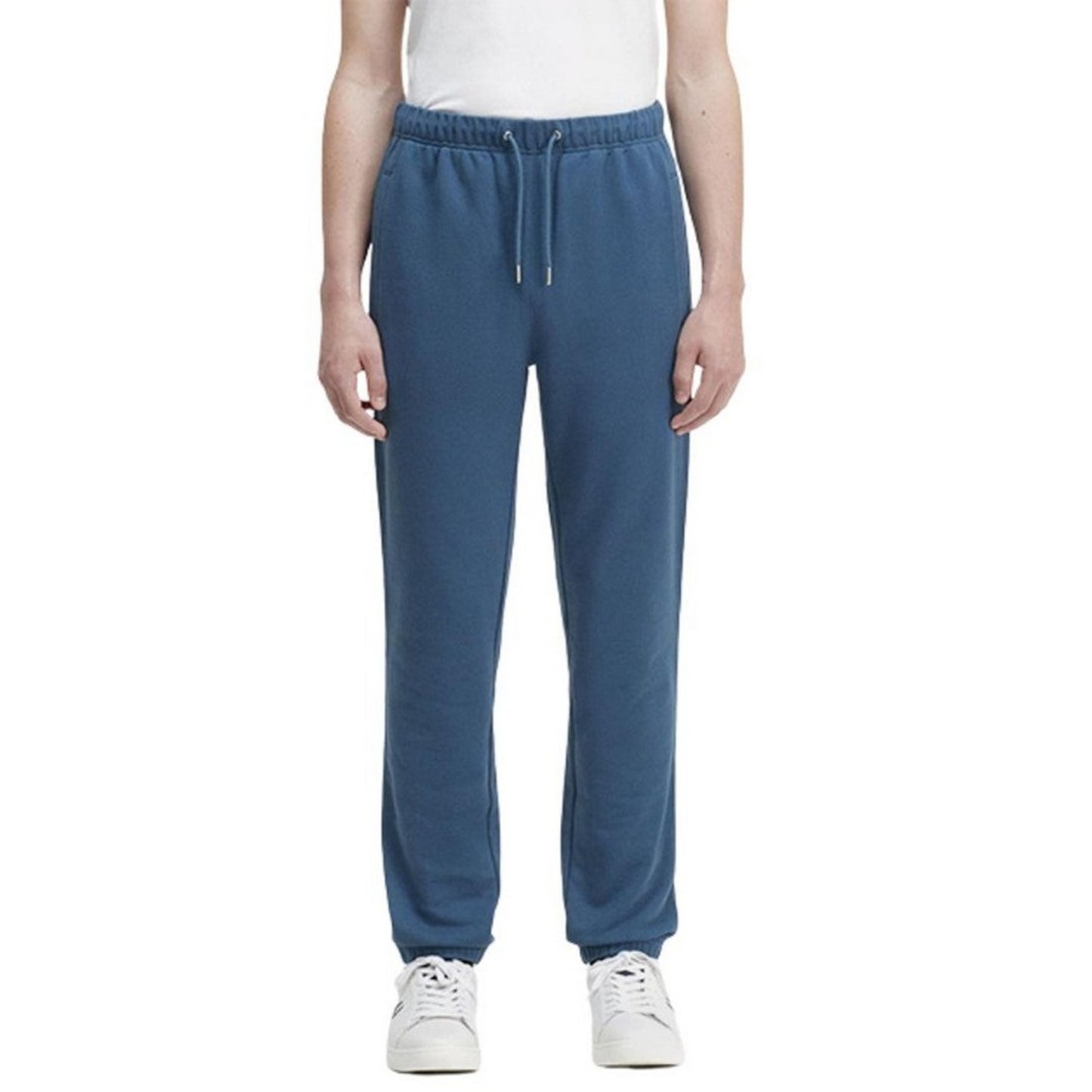 Midnight Blue - Lifestyle - Fred Perry Mens Loopback Jogging Bottoms