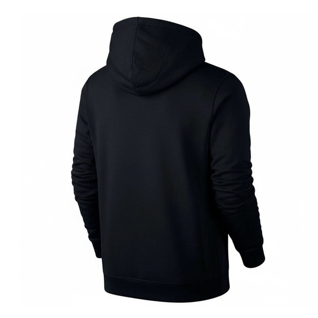 Black - Back - Nike Mens Swoosh Logo Hoodie