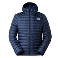 Navy Blue - Front - The North Face Mens Hometown Down Hooded Padded Jacket