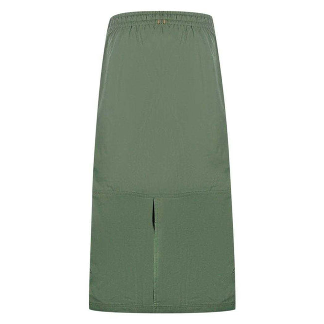 Dark Green - Back - Parajumpers Womens-Ladies Goddess Skirt