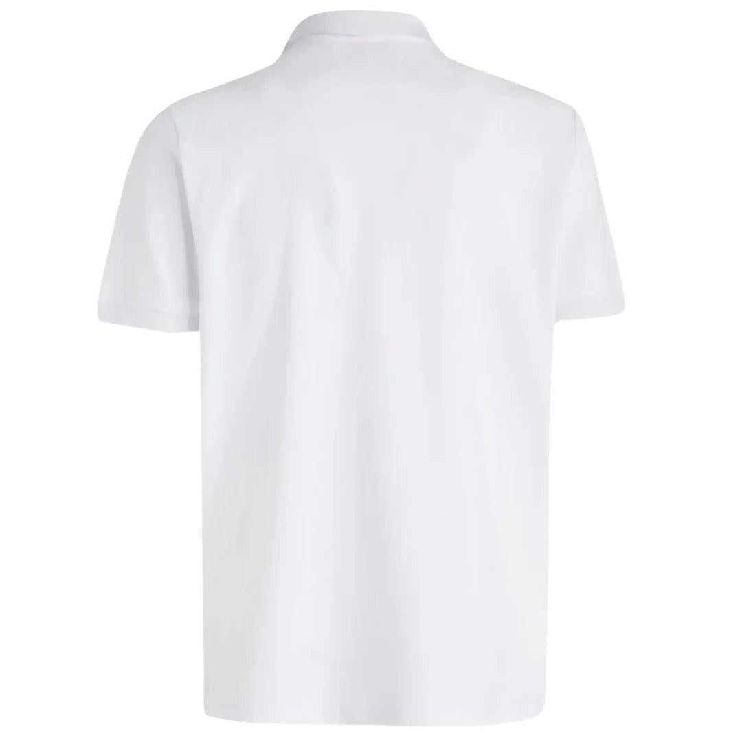 Off White - Back - Diesel Mens Small Logo Polo Shirt