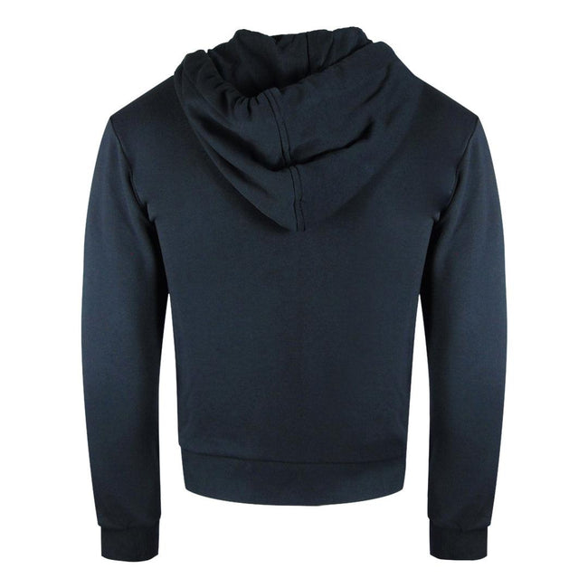 Navy Blue - Back - Emporio Armani Mens Full Zip Hoodie