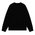 Black - Back - Diesel Mens Double Destroyed Logo Sweatshirt
