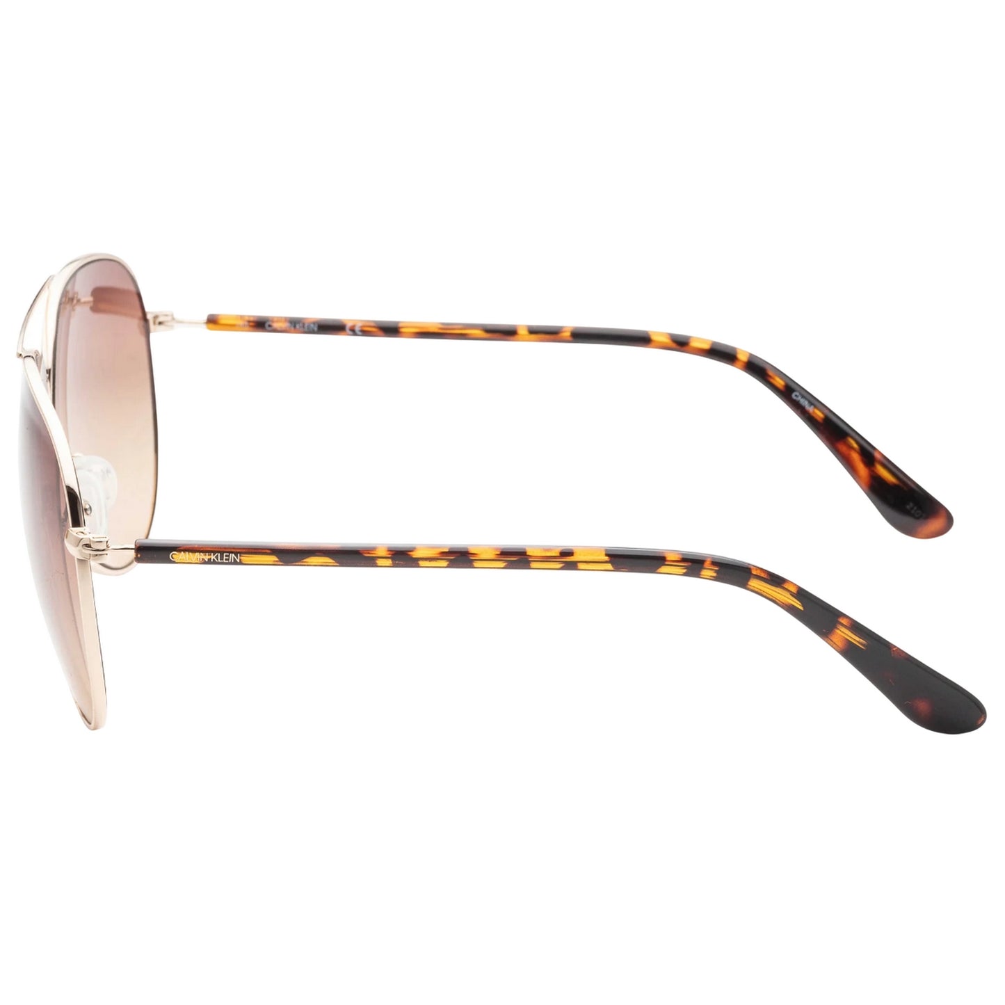 Brown - Side - Calvin Klein Unisex Adult CK19314 Sunglasses
