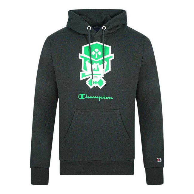 Black - Front - Champion Mens CLTX Gaming Hoodie