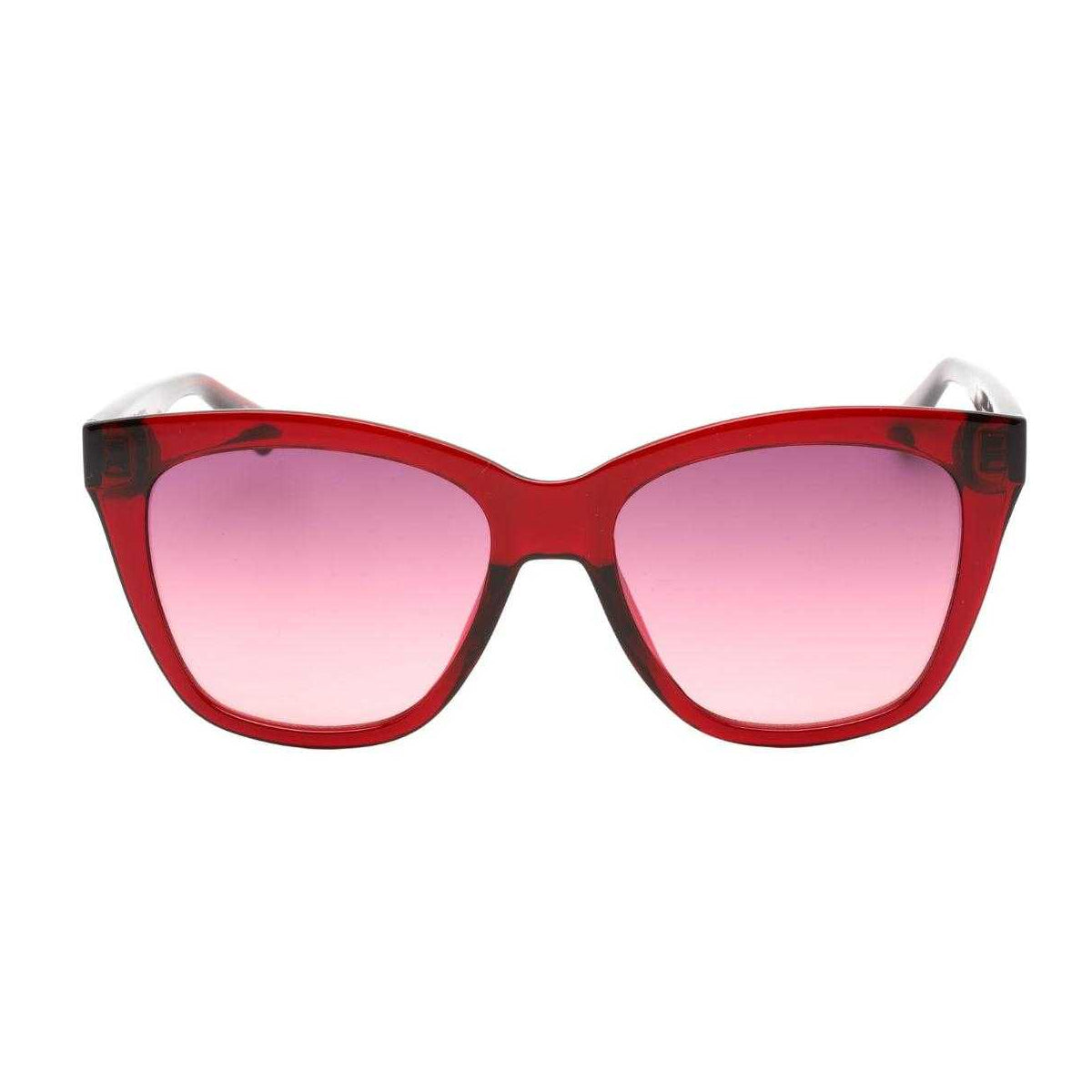 Cherry Red - Back - Calvin Klein Womens-Ladies Gradient Sunglasses