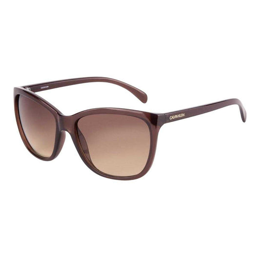 Brown - Front - Calvin Klein Womens-Ladies Gradient Sunglasses